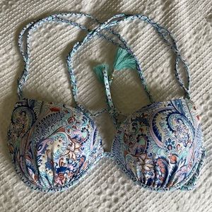 Victoria’s Secret paisley bikini top